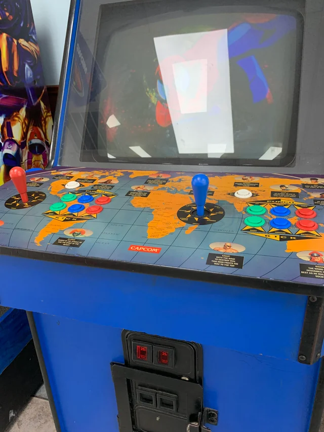 Original 1991 Street Fighter II Turbo Arcade Cabinet